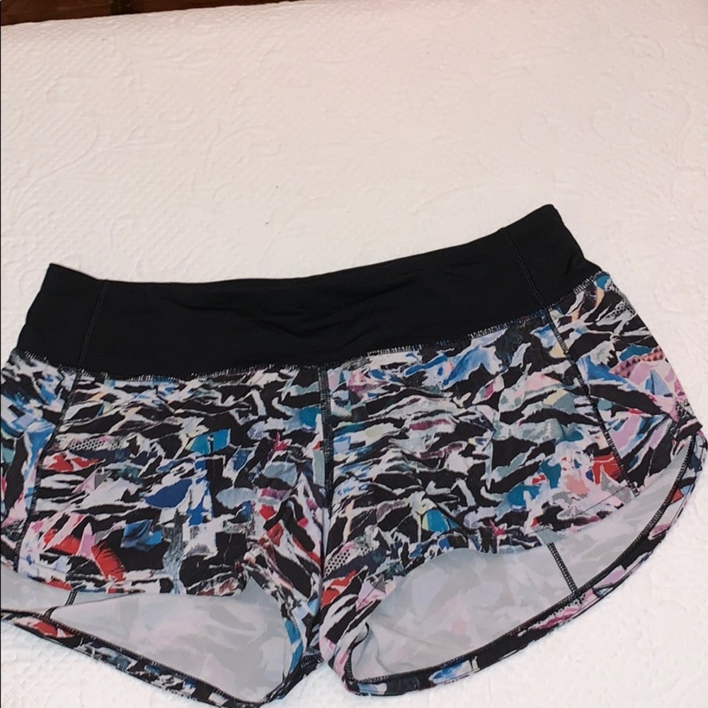 Lululemon speed up shorts 2.5 inseam